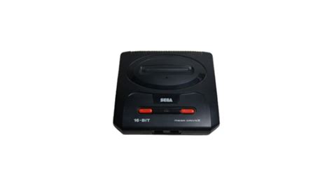 Sega Mega Drive 2 Console Black Retro Hunts