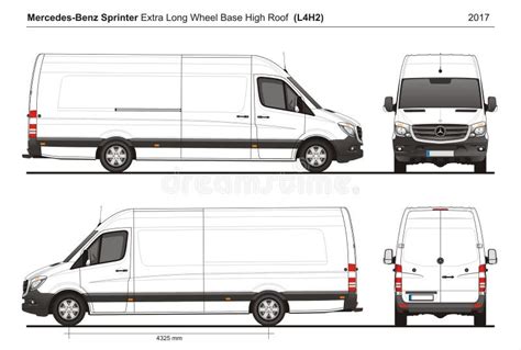 Mercedes Sprinter Extra Lwb High Roof Cargo Van L H Editorial