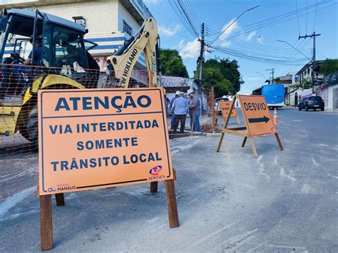 Guas De Manaus Inicia Moderniza O De Adutora Obra Na Zona Oeste