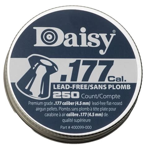 Daisy 177 Caliber PrecisionMax Flat Lead Free Pellets Daisy