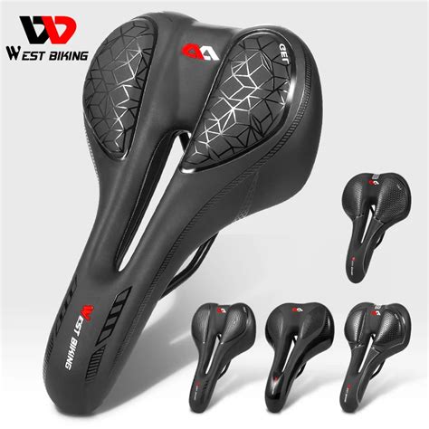 West Biking Selle De V Lo En Gel Remplie D Ponge Coussin