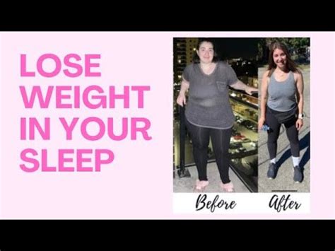 HOW TO LOSE WEIGHT IN YOUR SLEEP The Tips That Helped Me Lose 100