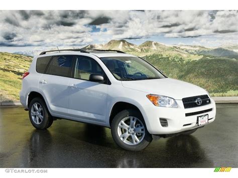 Super White 2011 Toyota Rav4 V6 4wd Exterior Photo 45512051