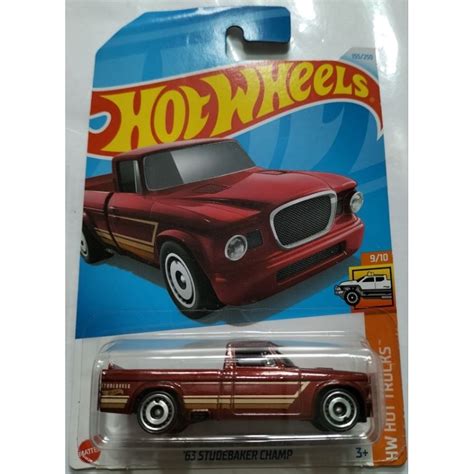 Store Minh Chung Toy Model Car Hot Wheels Basic J Case Studebaker Champ Shopee Philippines