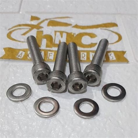 Jual Baut L Stainless Set Gear Atau Nap Gear Rx King Rxking Shopee