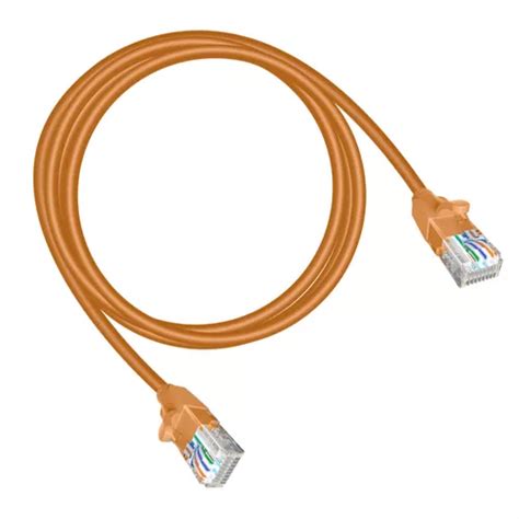 Cable Para Red Cat 6 Vention Rj45 Ethernet Utp Naranja 2m MercadoLibre