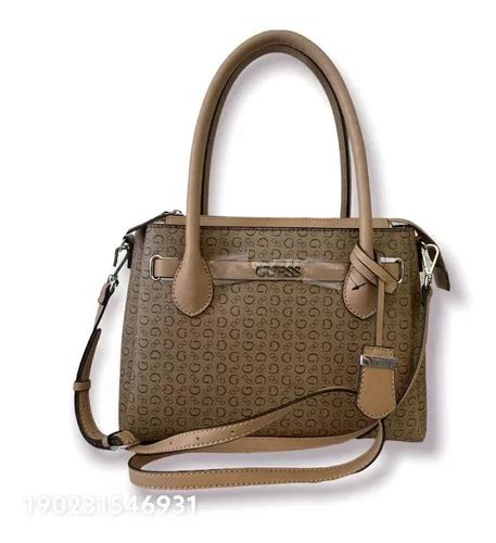 Bolsa Guess Color Marron Tipo Tote Meses sin interés