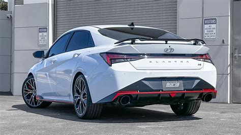2022 2023 Hyundai Elantra N Parts Borla® Performance Exhaust Systems