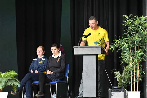 Aussie Boxer Visits Ghs Goulburn High School