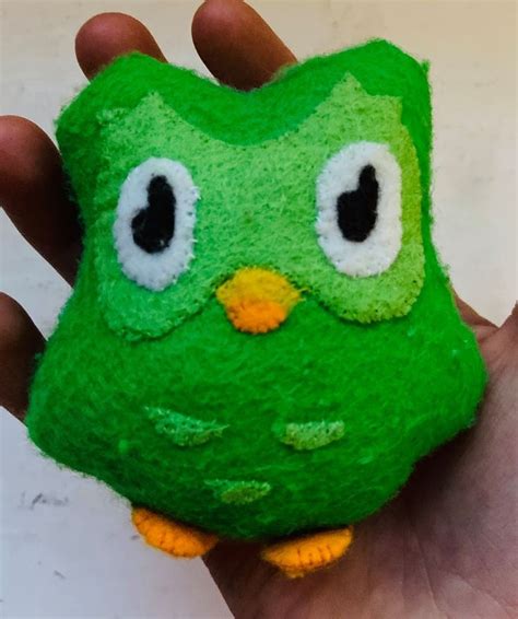 Duolingo Plushy Plushies Crafts Duolingo
