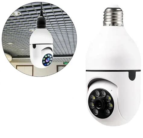 ᐉ Камера-лампочка WiFi Camera L1 E27 IP 360/90 відеоспостереження ...