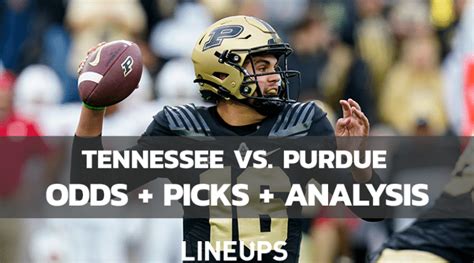 Tennessee Vs Purdue Betting Odds Picks And Predictions 122921