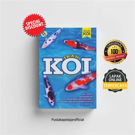 Jual Buku Ori Ikan Koi Tips And Trik Budidaya Koi Penebar Swadaya