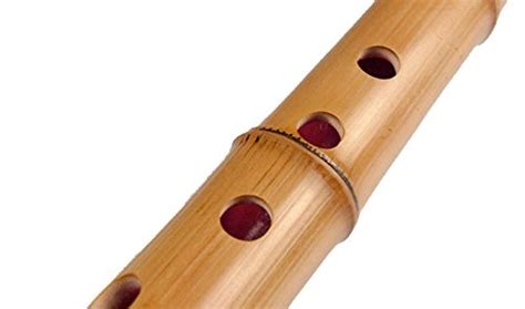 Golden Bamboo 8 Hole Nanxiao Chinese Shakuhachi Xiao Flute The