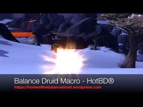 Balance Druid Macros | HotBD® Balance Druid Guide