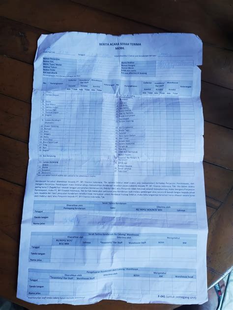 Detail Surat Penarikan Kendaraan Koleksi Nomer 37