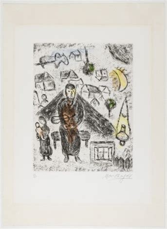 Le Musicien Au Village By Marc Chagall On Artnet