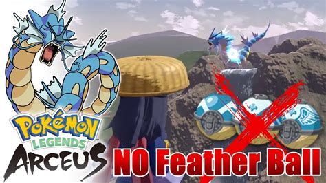 Catch Flying Gyarados Early Without Using Feather Ball Pokemon