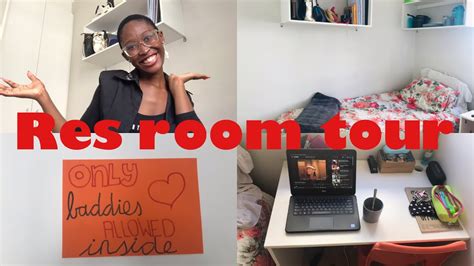 Res Room Tour Stellenbosch University South African Youtuber Lulu