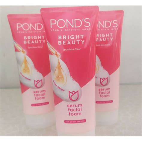 Jual Ponds Bright Beauty Serum Facial Foam Gr Facial Foam Sabun