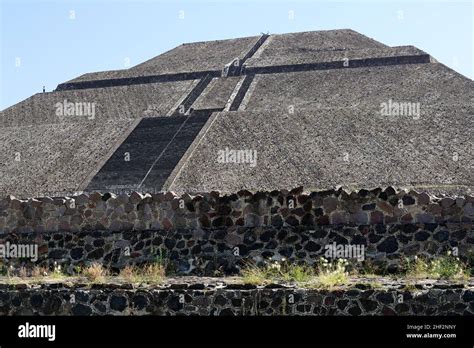 Pirámide Del Sol Pirámide Del Sol Teotihuacan Estado De México México América Del Norte