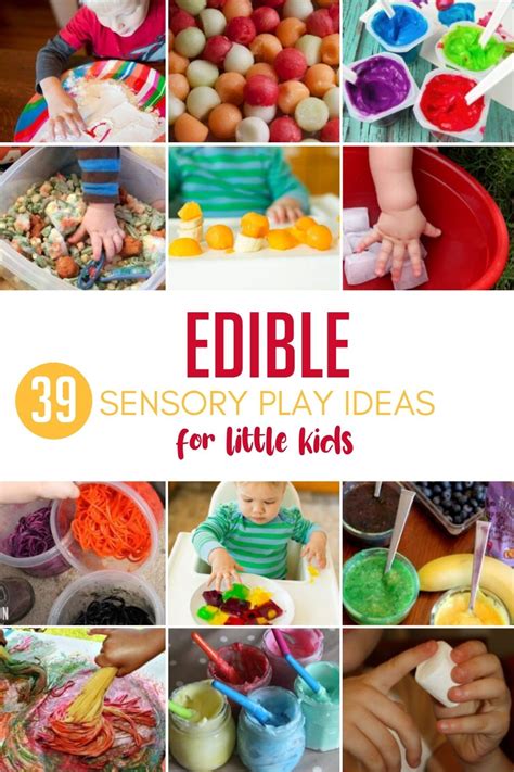 39 Edible Sensory Play Ideas For Little Kids Hands On As We Grow®