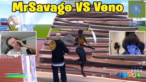 MrSavage VS Veno 1v1 Buildfights YouTube