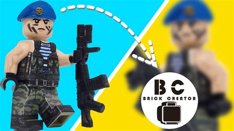 Im Back Brickcreator Russian Vdv Minifigure Custom Lego Military