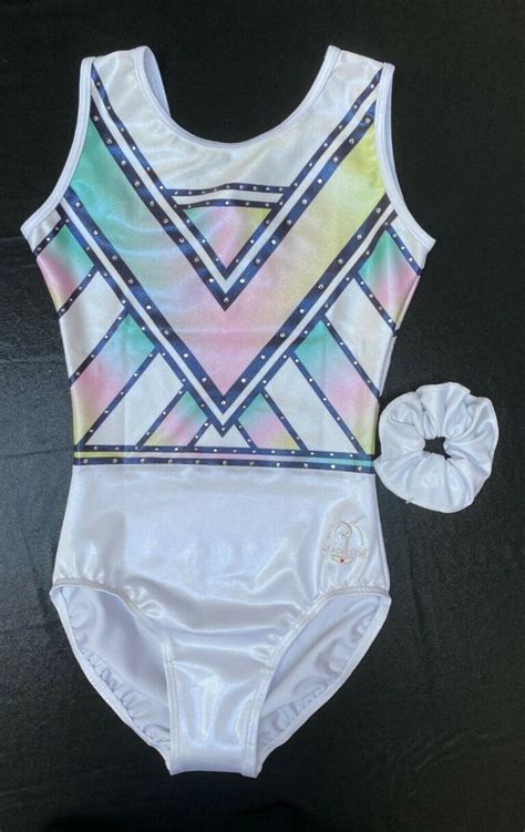 Cantik Girls Gymnastics Leotard Mystique With Crystals Lilachelene