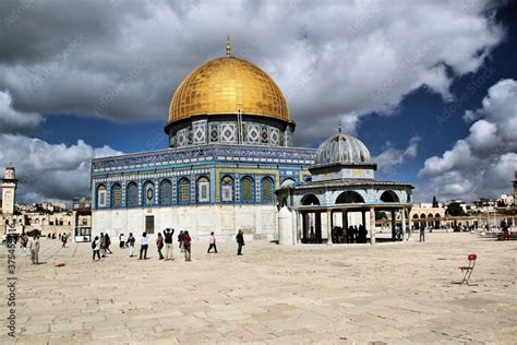 dome of the rock jerusalem Stock Photo | Adobe Stock