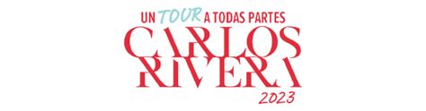 Carlos Rivera Un Tour A Todas Partes Teleticket