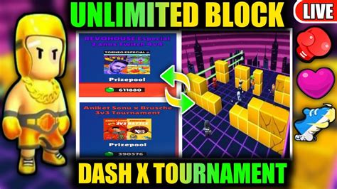 Unlimited Block Dash Stumble Guys Live Now In Hindi Join In Room