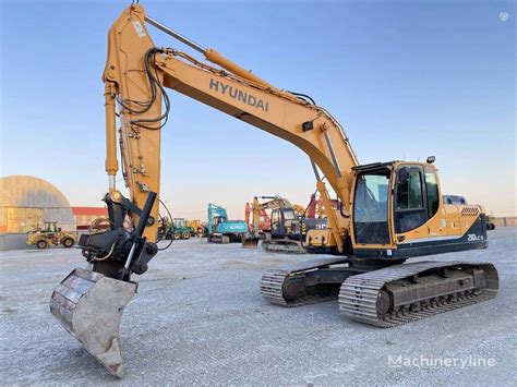 Hyundai ROBEX 210 LC 9 TOP Tracked Excavator For Sale Lithuania