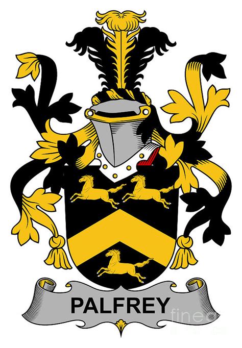 Palfrey Coat Of Arms Irish Digital Art By Heraldry Pixels