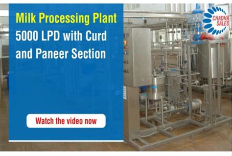 Mini Dairy Plant At Best Price In India