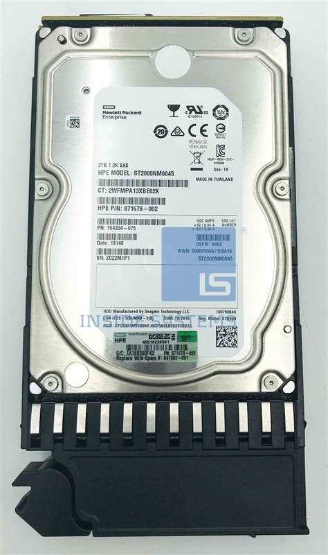N9X93A – HPE MSA 2TB 7.2K 12G SAS 3.5″ HDD – Inside Systems A/S