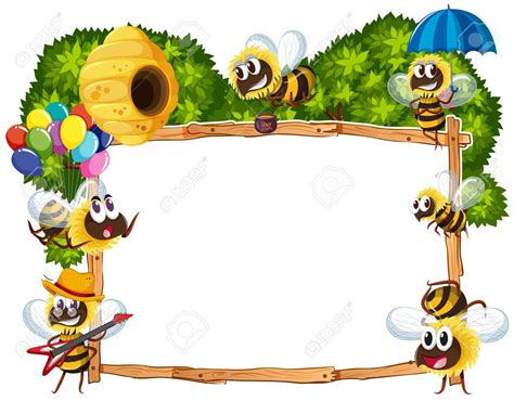 bee clipart border 19 free Cliparts | Download images on Clipground 2025