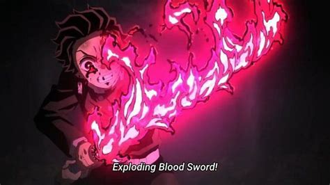 Demon Slayer Is Tanjiros Exploding Blood Sword Faster Than His Mixed