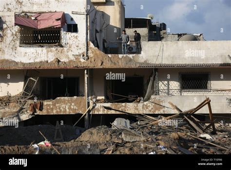 La città di Gaza la striscia di Gaza la Palestina 26 Mar 2019 La