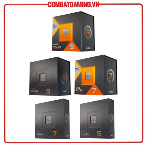 Bộ Vi Xử Lý Cpu Amd Ryzen 5 7600x Ryzen 7 7700x 7800x3d Ryzen 9 7900x 7900x3d 7950x 7950x3d Hàng