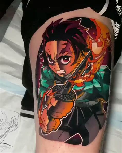 Demon Slayer Nezuko Tattoo Stefaniedali