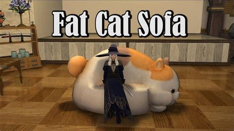 Ffxiv Fat Cat Sofa Housing Youtube