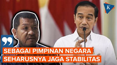 Alasan Jokowi Ingin Tetap Cawe Cawe Pemilu Meski Dikritik