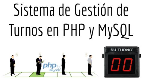 Sistema Gestor De Turnos En Php Y Mysql Configuroweb