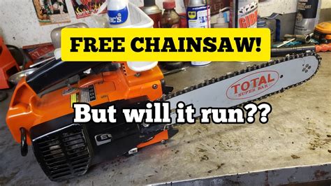 Free Echo 280e Chainsaw Will It Run Youtube