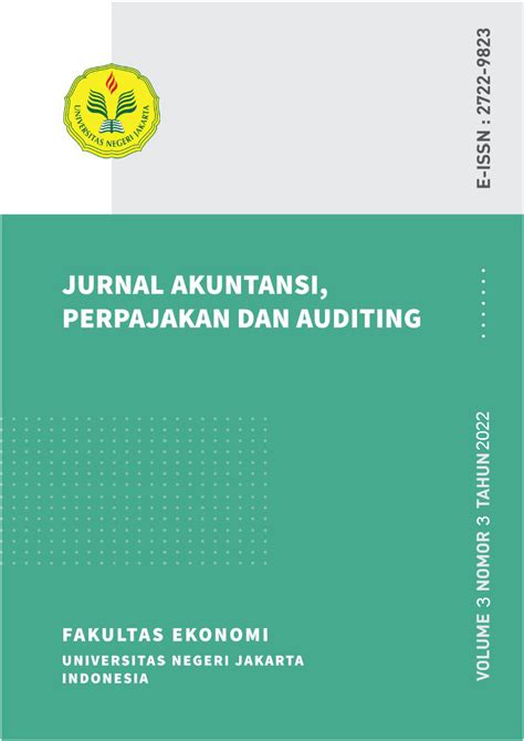 Jurnal Akuntansi Perpajakan Dan Auditing