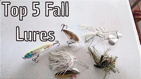 Top 5 Fall Bass Fishing Lures Of 2018 Youtube