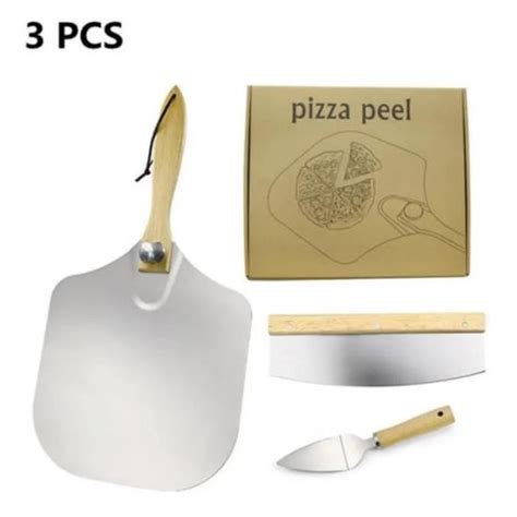 Pelle Pizza Professionnelle Cuisson Authentique Kit Pizza Haute