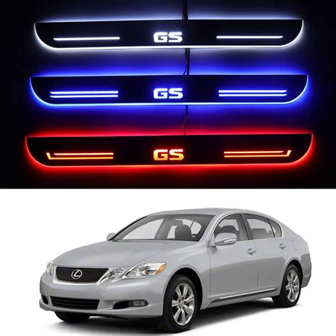 Lexus Illuminated Door Sills Lexus GS Custom Scuff Plates