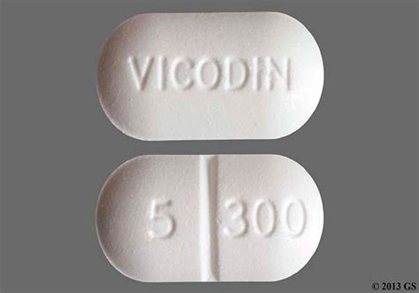 Vicodin Tablet — How Long Does Vicodin Stay In Your System